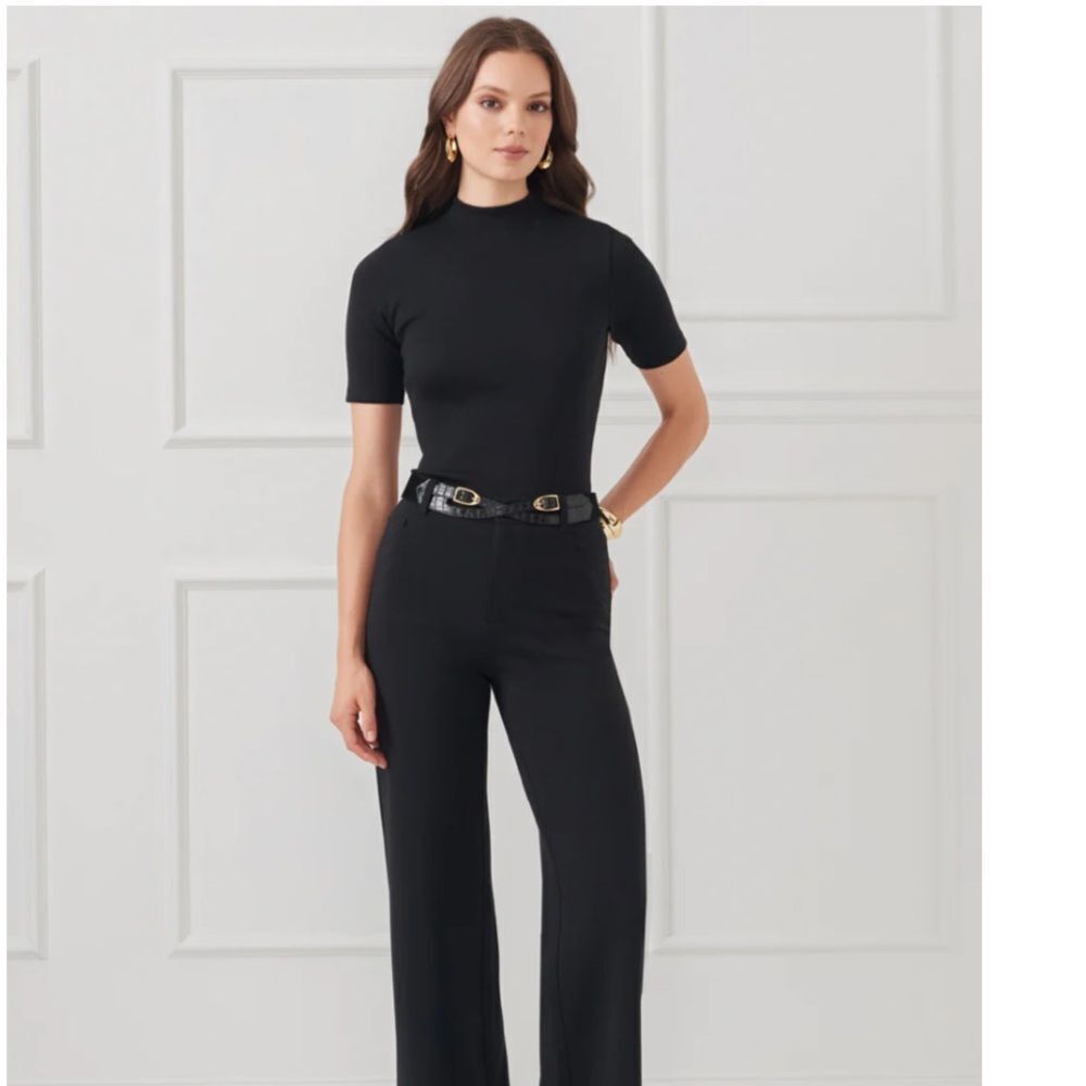 J. McLaughlin Black “Lowden” 5 Pocket Pants